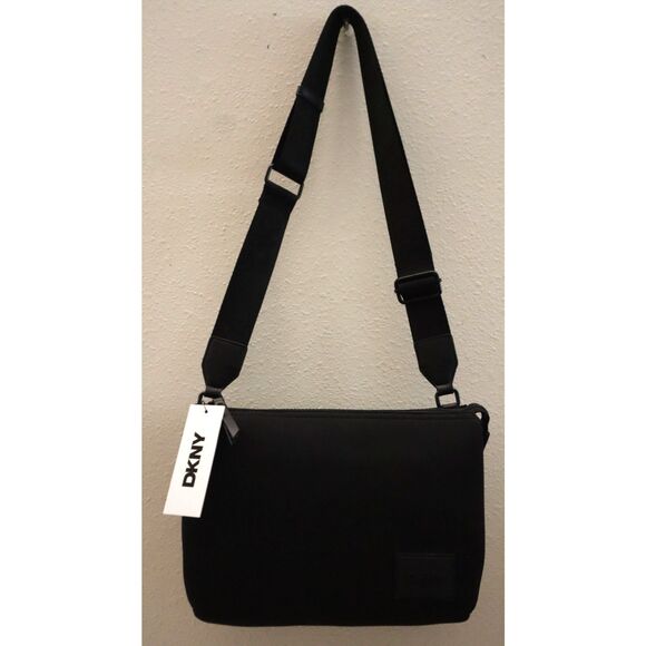 DKNY R41EDW14 Women's Black Tilly Medium Triple Compartment Crossbody Bag - Picture 7 of 16